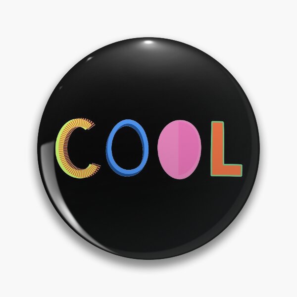 Item preview, Colorful 'Cool' stylized font design designed and sold by BeeMeCreative.