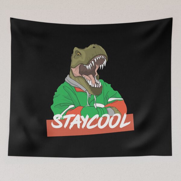 Item preview, Staycool T-Rex designed and sold by Raincheck408.
