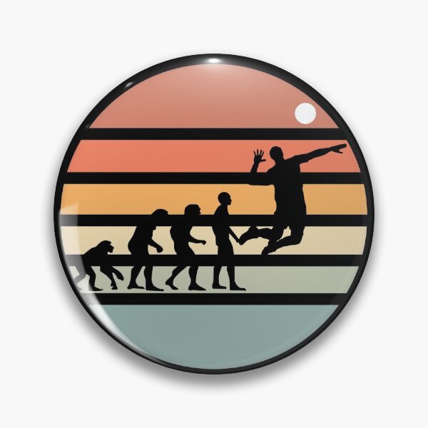 Item preview, Evolution of humanity: VOLLEYBALL designed and sold by Cheerocki.