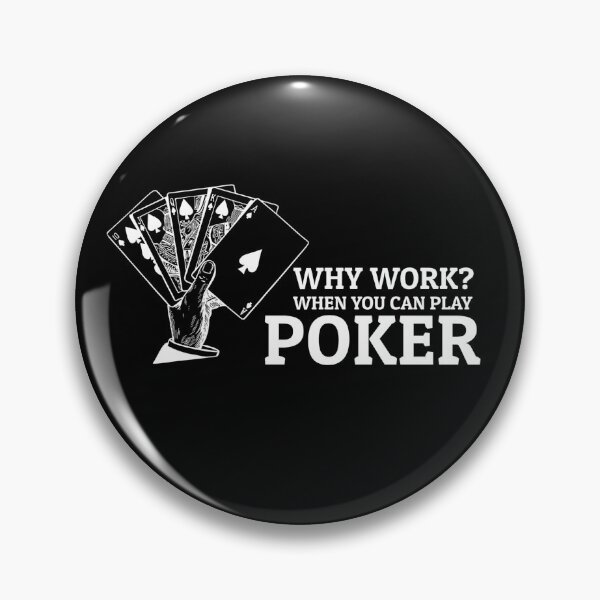Item preview, Why Work When You Can Play Poker T-shirt, Funny Poker Shirt, Casino Shirt, Poker Player Gift, Poker Tee Women, Gambling T-shirt designed and sold by Djikou.