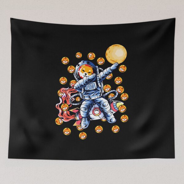Item preview, Shiba coin to the moon  designed and sold by Raincheck408.
