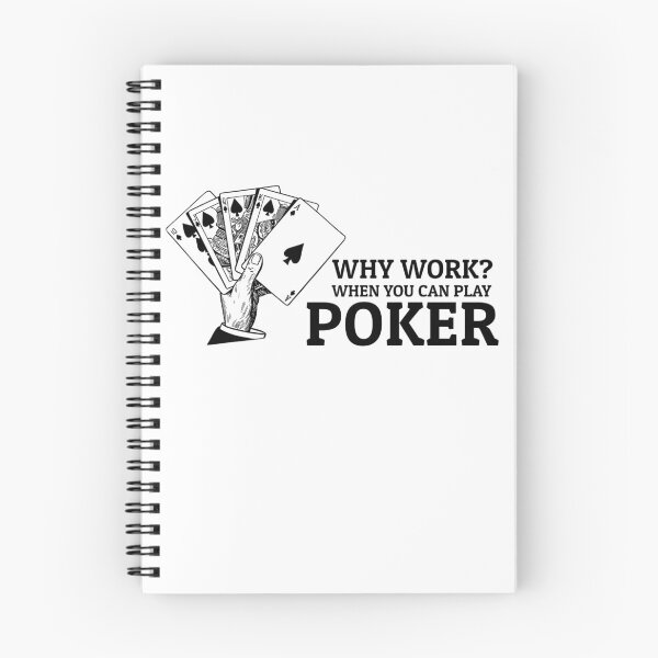Item preview,  Why Work When You Can Play Poker T-shirt, Funny Poker Shirt, Casino Shirt, Poker Player Gift, Poker Tee Women, Gambling T-shirt designed and sold by Djikou.