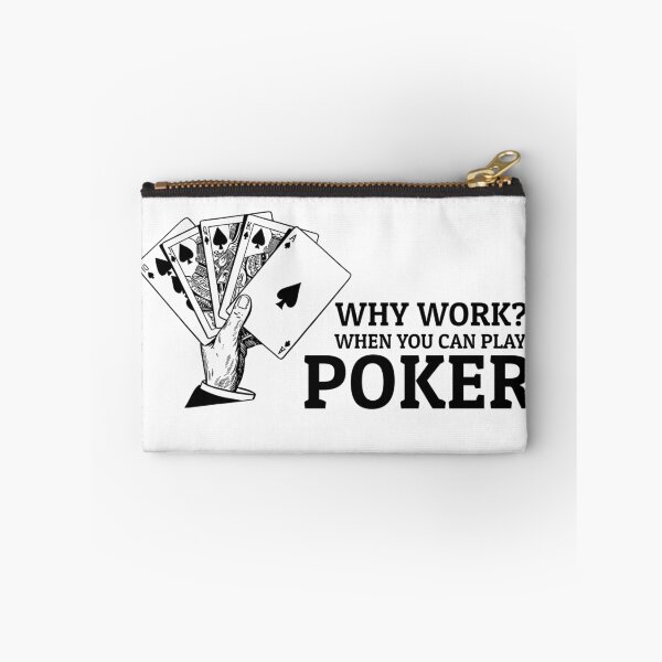 Item preview,  Why Work When You Can Play Poker T-shirt, Funny Poker Shirt, Casino Shirt, Poker Player Gift, Poker Tee Women, Gambling T-shirt designed and sold by Djikou.
