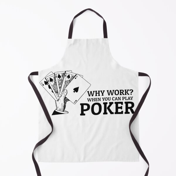 Item preview, Why Work When You Can Play Poker T-shirt, Funny Poker Shirt, Casino Shirt, Poker Player Gift, Poker Tee Women, Gambling T-shirt designed and sold by Djikou.