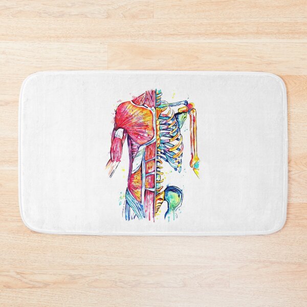 Item preview, Massage Therapist Muscular Anatomy Poster, Massage Therapist Muscule Anatomy designed and sold by HerBertTeee.