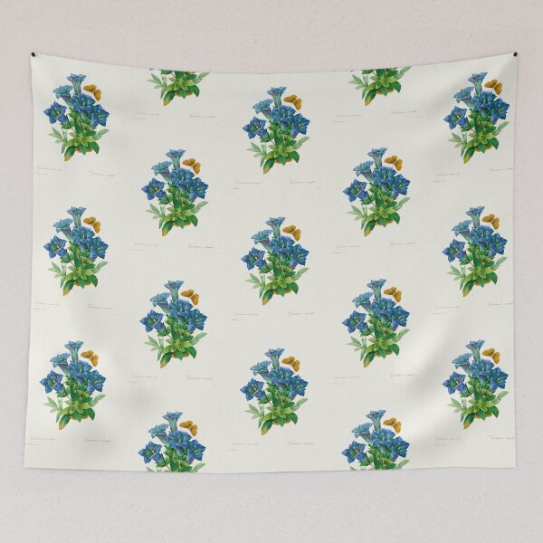 Item preview, Gentiana - Botanical Illustration designed and sold by chimakingthings.