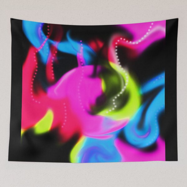 Item preview, multicolored bright flames abstract designed and sold by Forrest Holt.