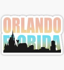 Orlando Florida Happiest City In The USA Sticker