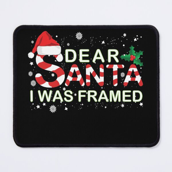 Item preview, Dear Santa I Was Framed designed and sold by amishacreates.