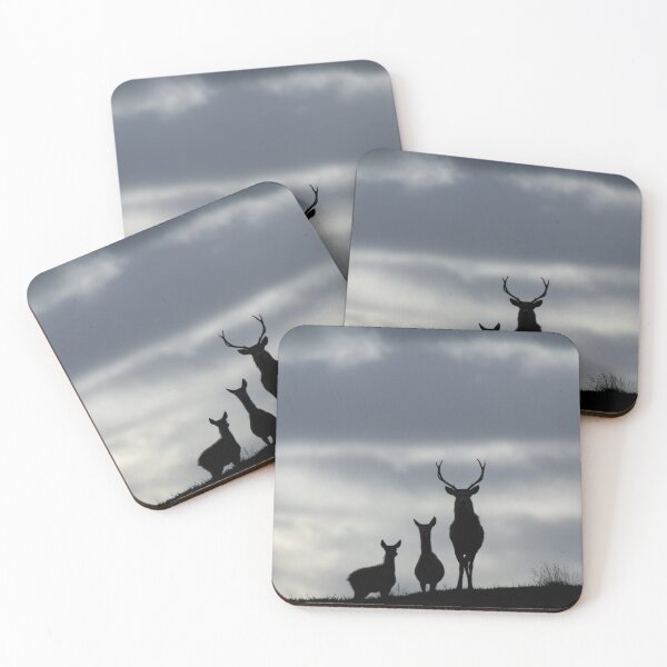 Item preview, Red Deer Silhouettes designed and sold by Macrae images.