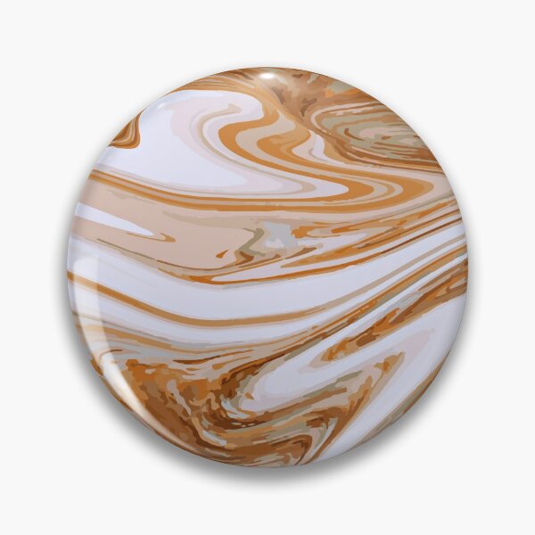 Item preview, Abstract Brown Liquid Marble Art designed and sold by Craft DartCO.