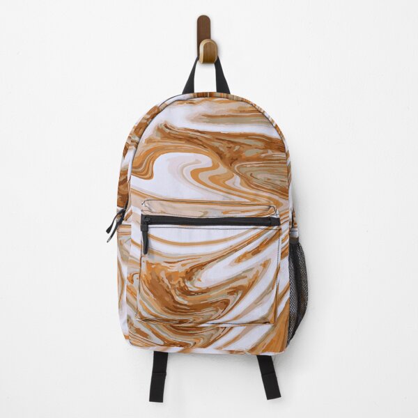 Item preview, Abstract Brown Liquid Marble Art designed and sold by Craft DartCO.