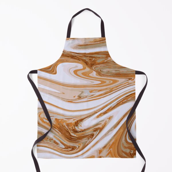 Item preview, Abstract Brown Liquid Marble Art designed and sold by Craft DartCO.
