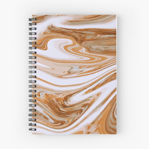 Item preview, Abstract Brown Liquid Marble Art designed and sold by Craft DartCO.