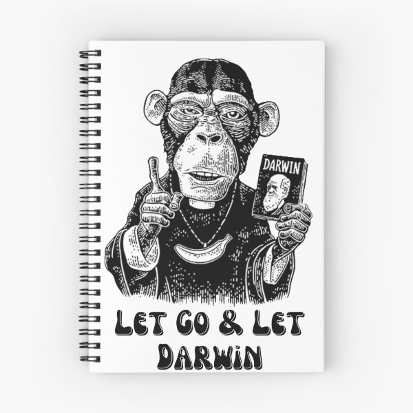 Artikelvorschau, Lass los und lass Darwin | Darwin-Evolutionstheorie entworfen und verkauft von diip.