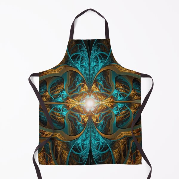 Item preview, Abstract Eye of the Eagle in Fractal Amber Waves designed and sold by San Jaya Prime.