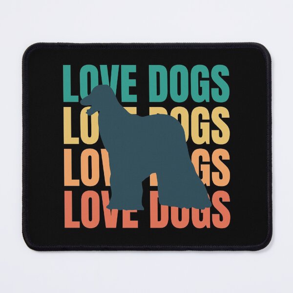 Item preview, Love Dogs Retro Afghan Hound Dog Lover Owner Gift designed and sold by mayamay0.