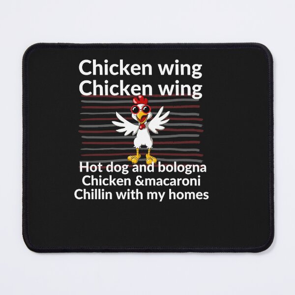 Item preview, Chicken wing chicken wing hot dog and bologna chicken and macaroni chillin with my homes designed and sold by ami28.