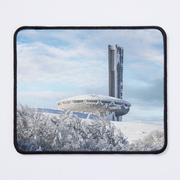 Item preview, Buzludzha monument in Bulgaria at winter designed and sold by mitzobs.
