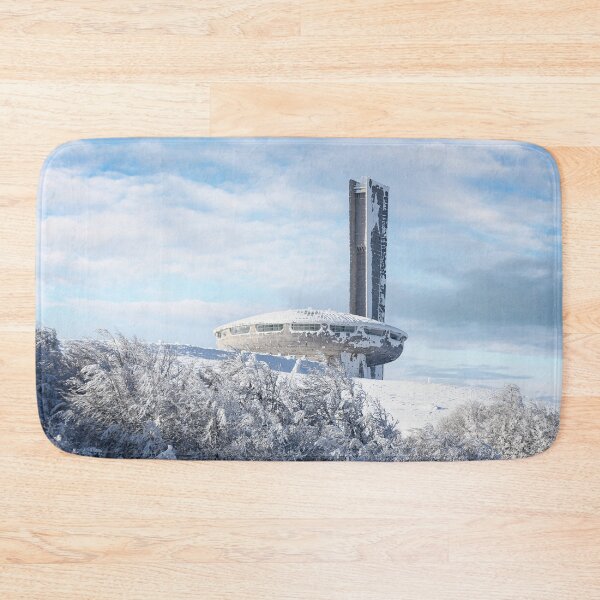 Item preview, Buzludzha monument in Bulgaria at winter designed and sold by mitzobs.