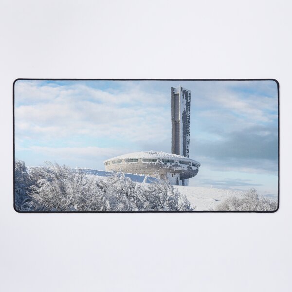 Item preview, Buzludzha monument in Bulgaria at winter designed and sold by mitzobs.