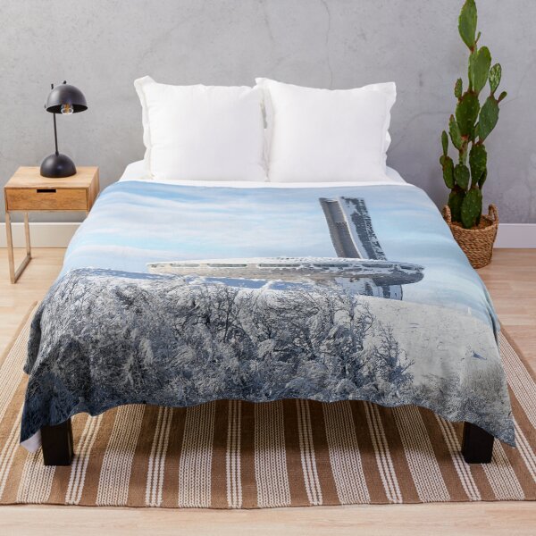 Item preview, Buzludzha monument in Bulgaria at winter designed and sold by mitzobs.