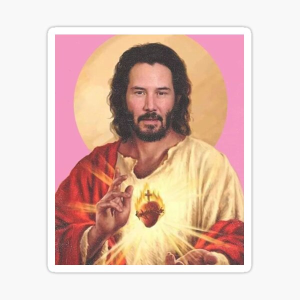 Artikel-Vorschau von Keanu reeves Jesus, designt und verkauft von MadoScientist.