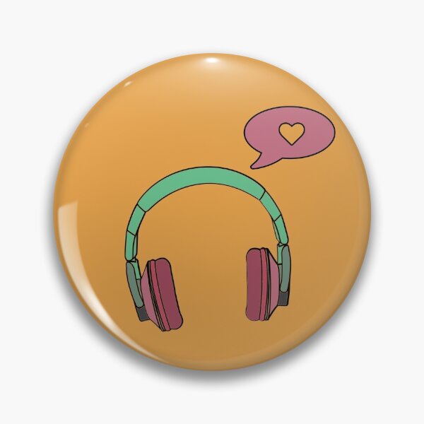 Item preview, Colorful Minimalist Talking Headphone designed and sold by cerenalkan.