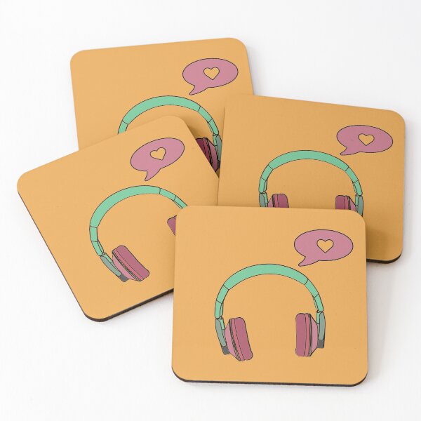 Item preview, Colorful Minimalist Talking Headphone designed and sold by cerenalkan.