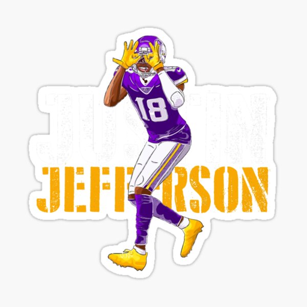 Justin Jefferson Minnesota Vikings Pro Standard Player Name & Number  Pullover Hoodie - Black