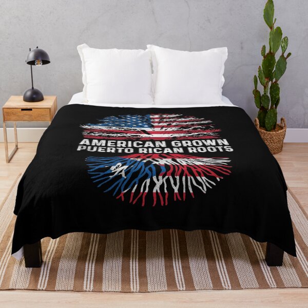 Item preview, American Grown Puerto Rican Roots Vintage Puerto Rico Flag designed and sold by alenaz.