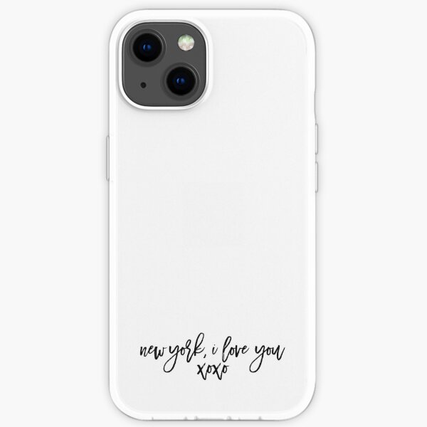 NY, I love you. iPhone Soft Case