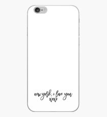 Vinilo o funda para iPhone NY, te amo.