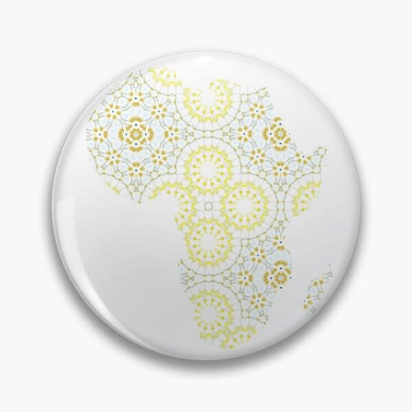 Item preview, African Continent with Ankara Print -  Colorful Patterns. designed and sold by NaniniDesigns.