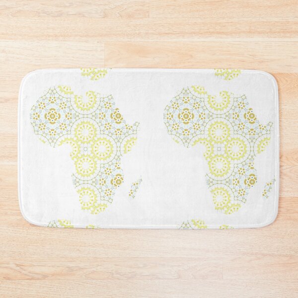 Item preview, African Continent with Ankara Print -  Colorful Patterns. designed and sold by NaniniDesigns.