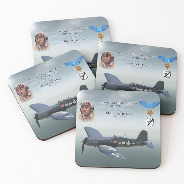 Item preview, Medal of Honor 'Pappy' Boyington designed and sold by Mil Merchant.