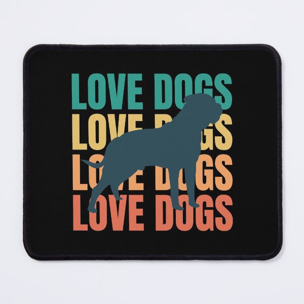 Item preview, Love Dogs Retro Bullmastiff Lover Owner Gift designed and sold by mayamay0.