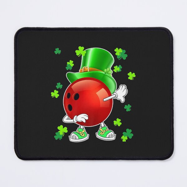 Item preview, Dabbing Bowling Ball Leprechaun Hat Shamrock St Patrick Day designed and sold by virnmjan.