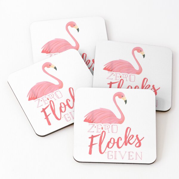 Item preview, Zero Flocks Given Pink Flamingo Collector and Lover T-Shirt designed and sold by DaunJarvia.