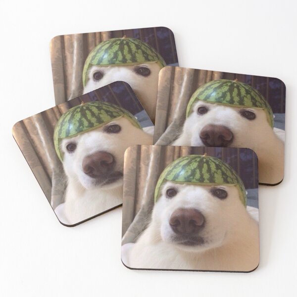 Item preview, dog watermelon hat designed and sold by MadoScientist.