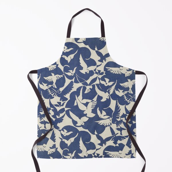 Item preview, Pigeons in white and blue pattern Rijksmuseum designed and sold by angelisart.
