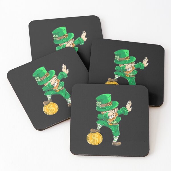 Item preview, Dabbing Leprechaun Gold Lucky Shamrock Funny St Patrick Day designed and sold by virnmjan.