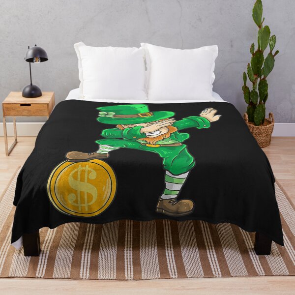Item preview, Dabbing Leprechaun Gold Lucky Shamrock Funny St Patrick Day designed and sold by virnmjan.