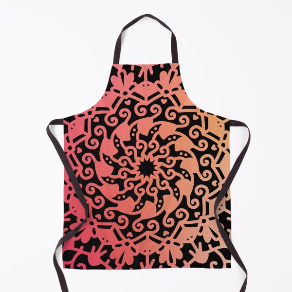 Artikelvorschau, Von Pflanzen inspiriertes Sunset Radial Design \ Ornamented entworfen und verkauft von Anma-H.