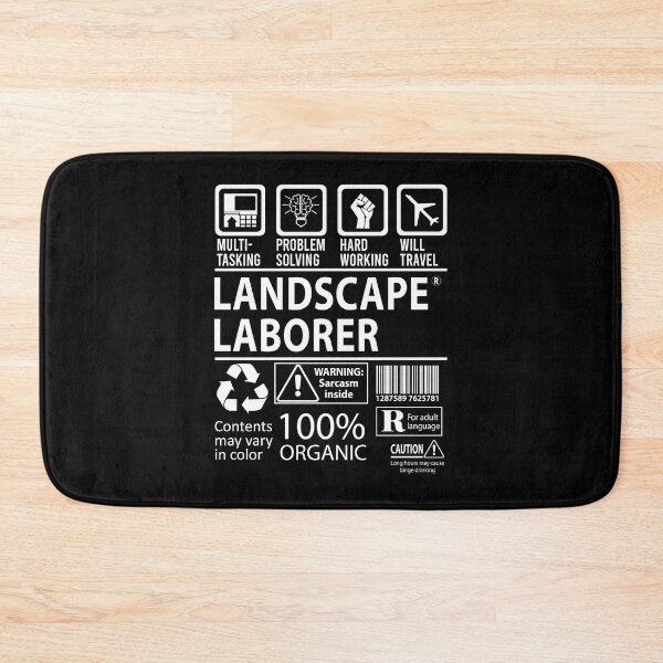 Item preview, Landscape Laborer T Shirt - MultiTasking Certified Job Gift Item Tee designed and sold by sabinacsnm.