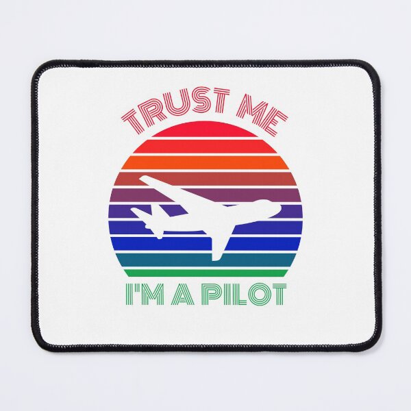 Item preview, Trust Me I'm A Pilot Retro Style designed and sold by 9N20.