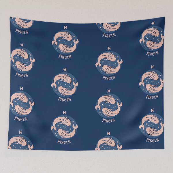Item preview, Zodiac Sign - Pisces Vintage Style designed and sold by Osh Sales.