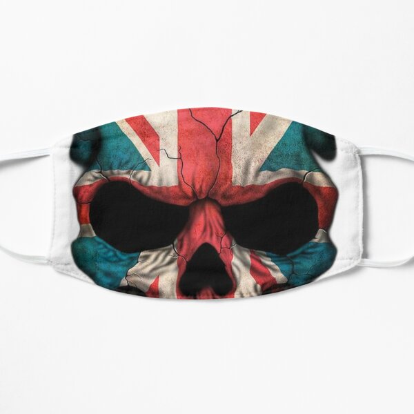 Skull union jack Flat Mask