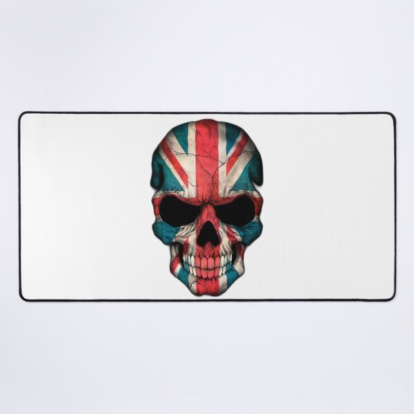 Skull union jack Desk Mat