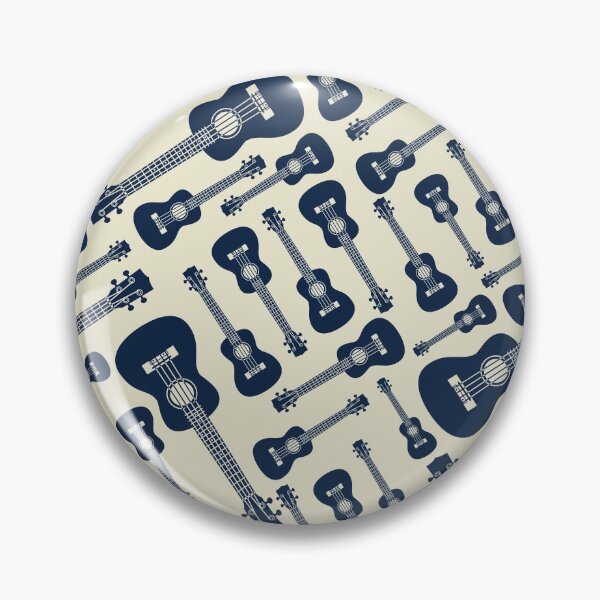 Item preview, Ukulele Seamless Pattern Light Theme designed and sold by nightsworthy.